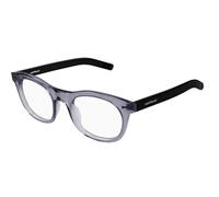 MONTBLANC Eyeglasses Silver-black-transparent/Lens Height: 42,90 Lens Diagonal: 52,50 Shape Description: Rectangular/Squared