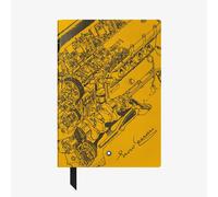 Montblanc Great Characters Enzo Ferrari Giallo Modena Lined Notebook 134717