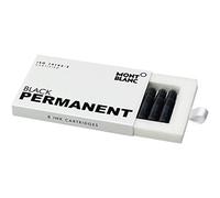 Montblanc INK CART PERMANENT BLACK 1PACK=8CART PF BRAND