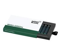 Montblanc Ink Cartridges Irish Green 106274 - Refill Ink in Green for Fountain Pens - High Quality and Quick-Drying - 8 Cartridges