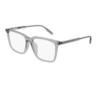Montblanc MB0011OA Asian Fit Men's Glasses, Grey, Size 54