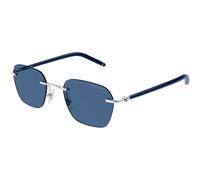 Montblanc MB0270S 003 Men's Sunglasses Silver Size 51