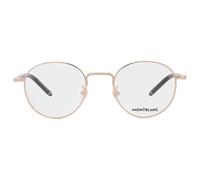 Montblanc MB0273O Optical Frame Man Metal Glasses, Men, Multicoloured, One Size