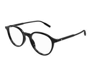 Montblanc MB0291O 001 Man Optical frames Acetate Black Round
