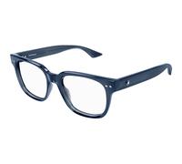 Montblanc MB0321O 004 Man Optical frames Acetate Blue Transparent Squared