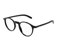 Montblanc MB0329O 001 Man Optical frames Black Transparent Round