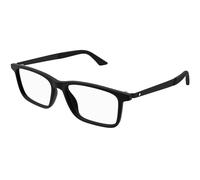 Montblanc MB0333O 001 Man Optical frames Acetate Black Transparent Squared