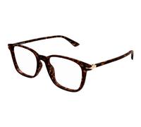 Montblanc MB0338O 007 Man Optical frames Acetate Havana Transparent Squared