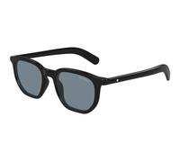 Montblanc MB0352S 008 Man Sunglasses Acetate Black Blue Squared