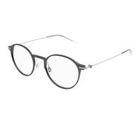 Montblanc MB0357O 005 Man Optical frames Grey Transparent Round
