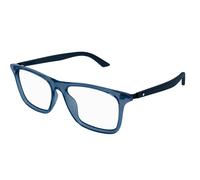 Montblanc MB0359O 005 Man Optical frames Acetate Blue Transparent Squared