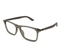 Montblanc MB0359O 008 Man Optical frames Acetate Grey Transparent Squared