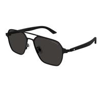 Montblanc MB0360S Asian Fit 001 Men's Sunglasses Black Size 56