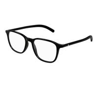 Montblanc MB0386O 001 Man Optical frames Acetate Black Transparent Squared