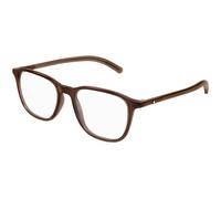 Montblanc MB0386O 003 Man Optical frames Brown Transparent Squared