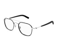 Montblanc MB0391OA 001 Man Optical frames Metal Silver Transparent Geometric