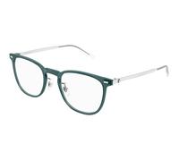 Montblanc MB0393ON 004 Man Optical frames Injected Grey Transparent Squared