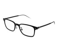 Montblanc MB0394ON 006 Man Optical frames Injected Black Transparent Squared