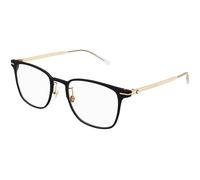 Montblanc MB0397ON 001 Man Optical frames Black Transparent Squared