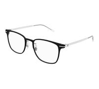 Montblanc MB0397ON 002 Man Optical frames Black Transparent Squared