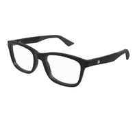 Montblanc MB0401O 002 Man Optical frames Injected Black Transparent Squared
