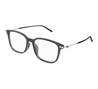 MONTBLANC Eyeglasses Grey-silver-transparent/Lens Height: 42,10 Lens Diagonal: 58,80 Shape Description: Cat Eye
