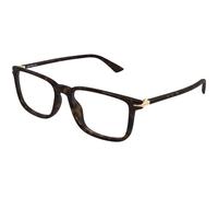 Montblanc MB0437O 002 Man Optical frames Acetate Havana Transparent Squared