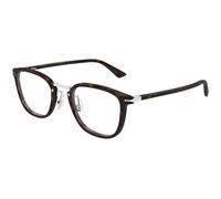 Montblanc MB0440OA 002 Man Optical frames Acetate Havana Transparent Round