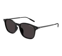 Montblanc MB0445SA Asian Fit 001 Men's Sunglasses Black Size 54