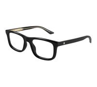 Montblanc MB0457O 006 Man Optical frames Acetate Black Transparent Squared