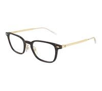 Montblanc MB0467OL 009 Man Optical frames Injected Havana Transparent Squared