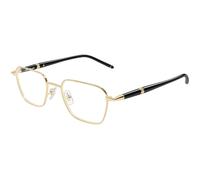 Montblanc MB0485O 003 Man Optical frames Metal Gold Transparent Squared