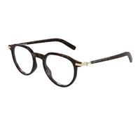 Montblanc MB0495O 003 Man Optical frames Injected Havana Transparent Round