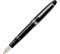 Montblanc Meisterstuck Le Grand Fountain Pen M146P Platinum Trim, Fine Nib 02850