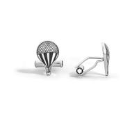 Montblanc Meisterstück Around the World in 80 Days Stainless Steel Cufflinks