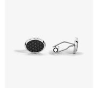 Montblanc Meisterstück Oval Black Lacquer Cufflinks 134468