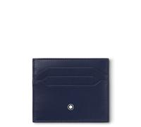 Montblanc Meisterstück Soft Blue Leather 6CC Card Holder