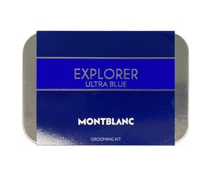 Montblanc Men's Explorer Ultra Blue Grooming Kit Gift Set