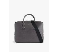 Montblanc Mens Montblanc 4810 Thin Leather Document Case Grey