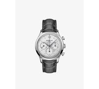 Montblanc Mens Silver 128670 Heritage Stainless-steel and Alligator-embossed Leather Automatic Watch 1 Size