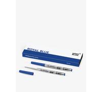 Montblanc Montblanc Royal Blue Broad Ballpoint Pen Refills Set Of Two