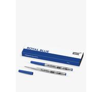 Montblanc Montblanc Royal Blue Fine Ballpoint Pen Refills Set Of Two