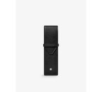 Montblanc Montblanc Sartorial 2-Pen Grained-Leather Pouch Black