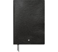 Montblanc Notebook 113637 Fine Stationery #146 Black - Elegant Soft Cover Journal - Squared Notebook with Leather Binding - A5