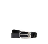Montblanc reversible pebbled leather belt - Blue One Size