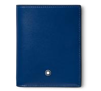Montblanc Wallet Meisterstuck Compact 6cc Blue D - Blue MNT-693