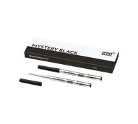 Montblanc Writing Accessories 2 Ballpoint Pen Refills Fine Mystery Black - Black MNT-694