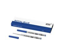 Montblanc Writing Accessories 2 Ballpoint Pen Refills Fine Royal Blue - Blue MNT-673