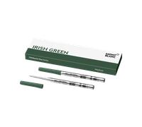 Montblanc Writing Accessories 2 Ballpoint Pen Refills Medium Irish Green - Green MNT-661