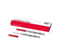 Montblanc Writing Accessories 2 Ballpoint Pen Refills Medium Moderna Red - Red MNT-659